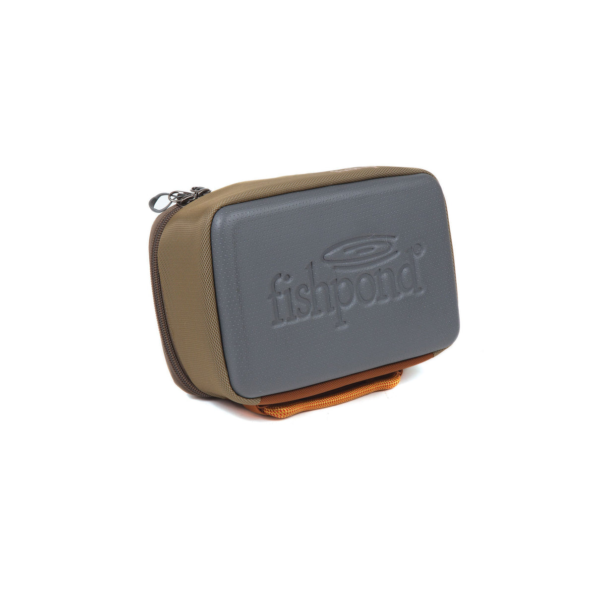 fishpond ripple reel case large sand saddle brown bottom