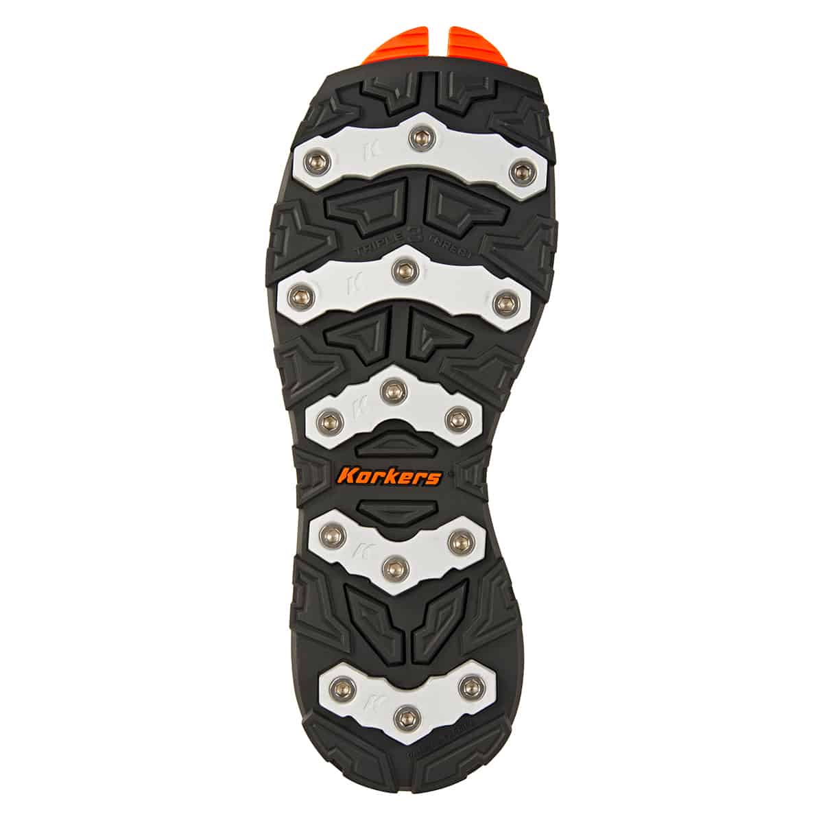 korkers omnitrax third generation triple threat aluminum bars wading boot sole strapless