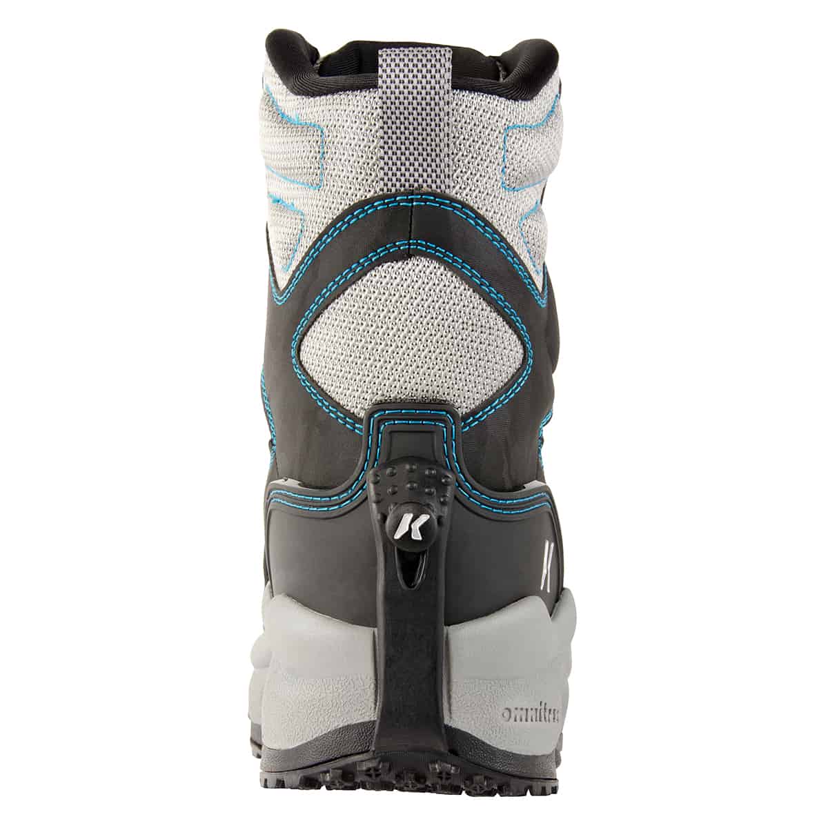 korkers womens darkhorse wading boot rear womens fishing wading boots with boa laces