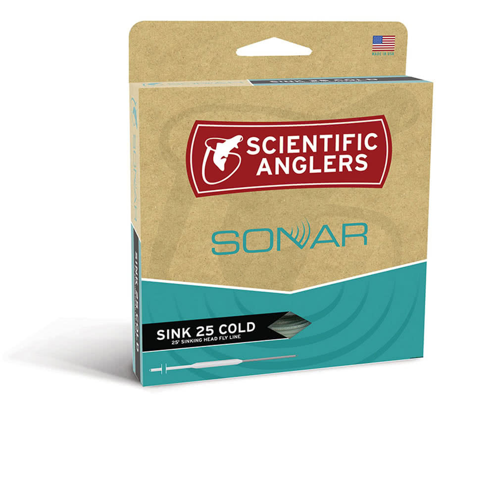 scientific anglers sonar sink 25 cold fly line
