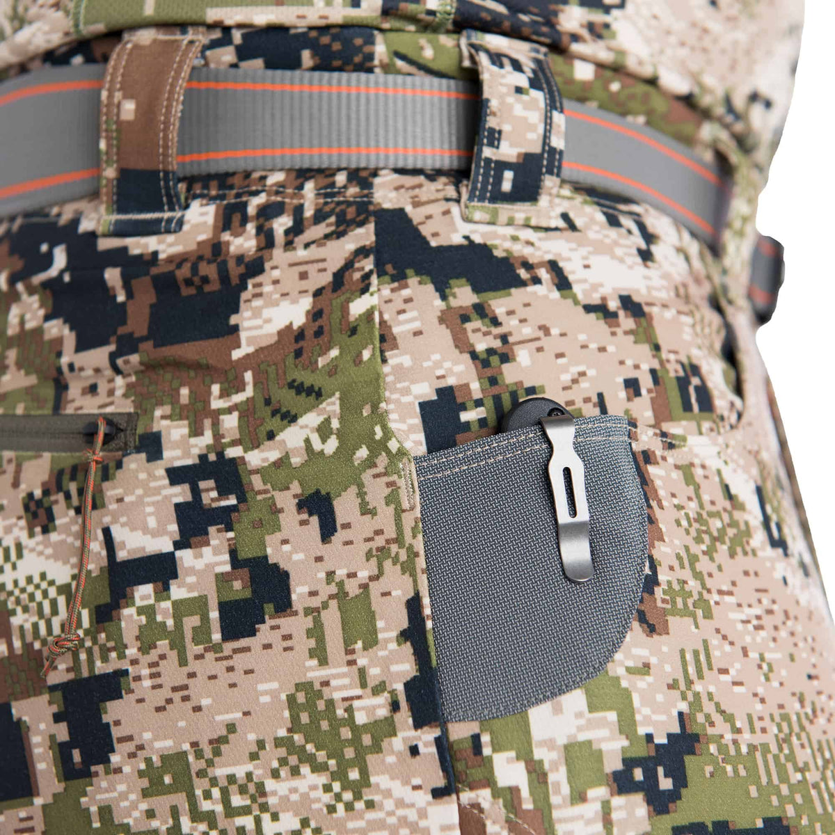 sitka traverse pant optifade subalpine reinforced knife anchor
