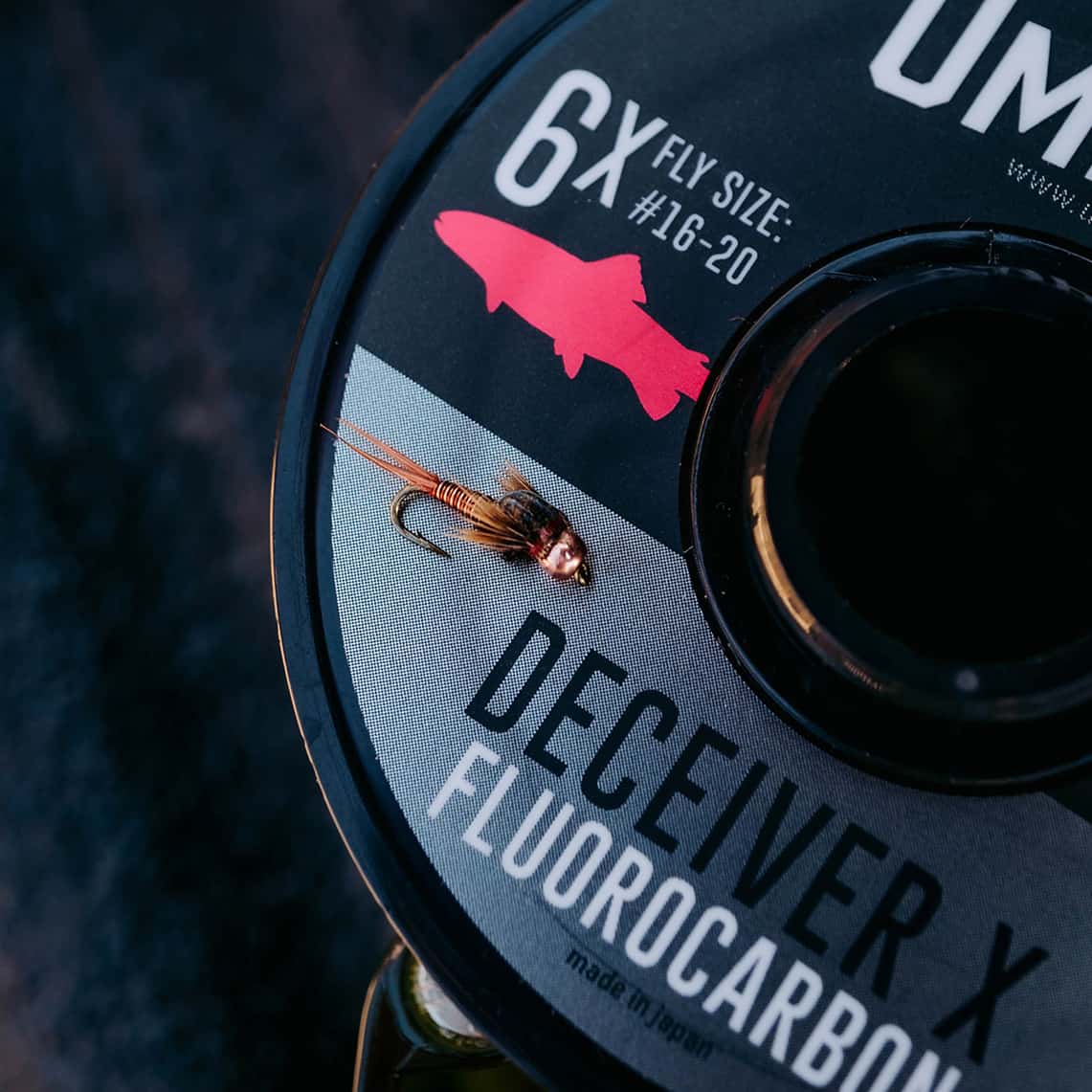 umpqua deceiver x fluorocarbon trout tippet 100 yard spool
