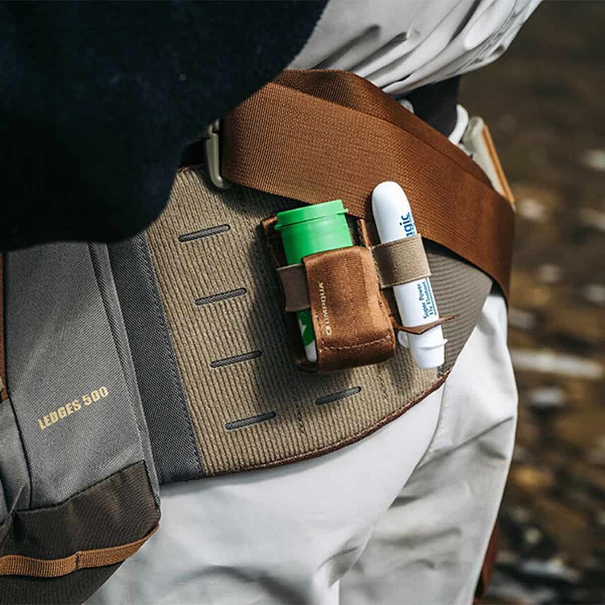 umpqua zs2 gel dock floatant holder olive on ledges 500 pack