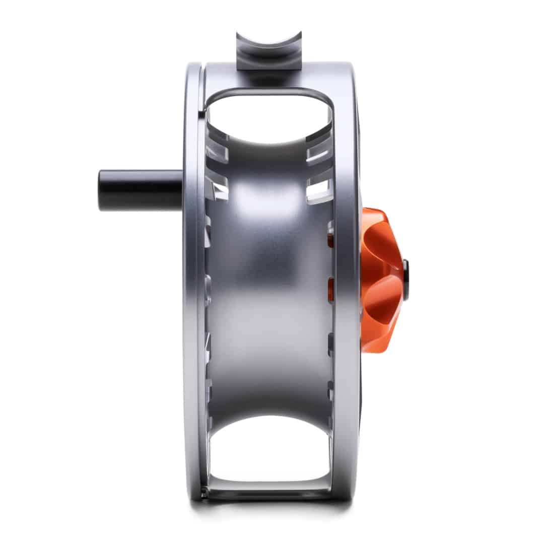 waterworks lamson guru s fly reel blaze side profile