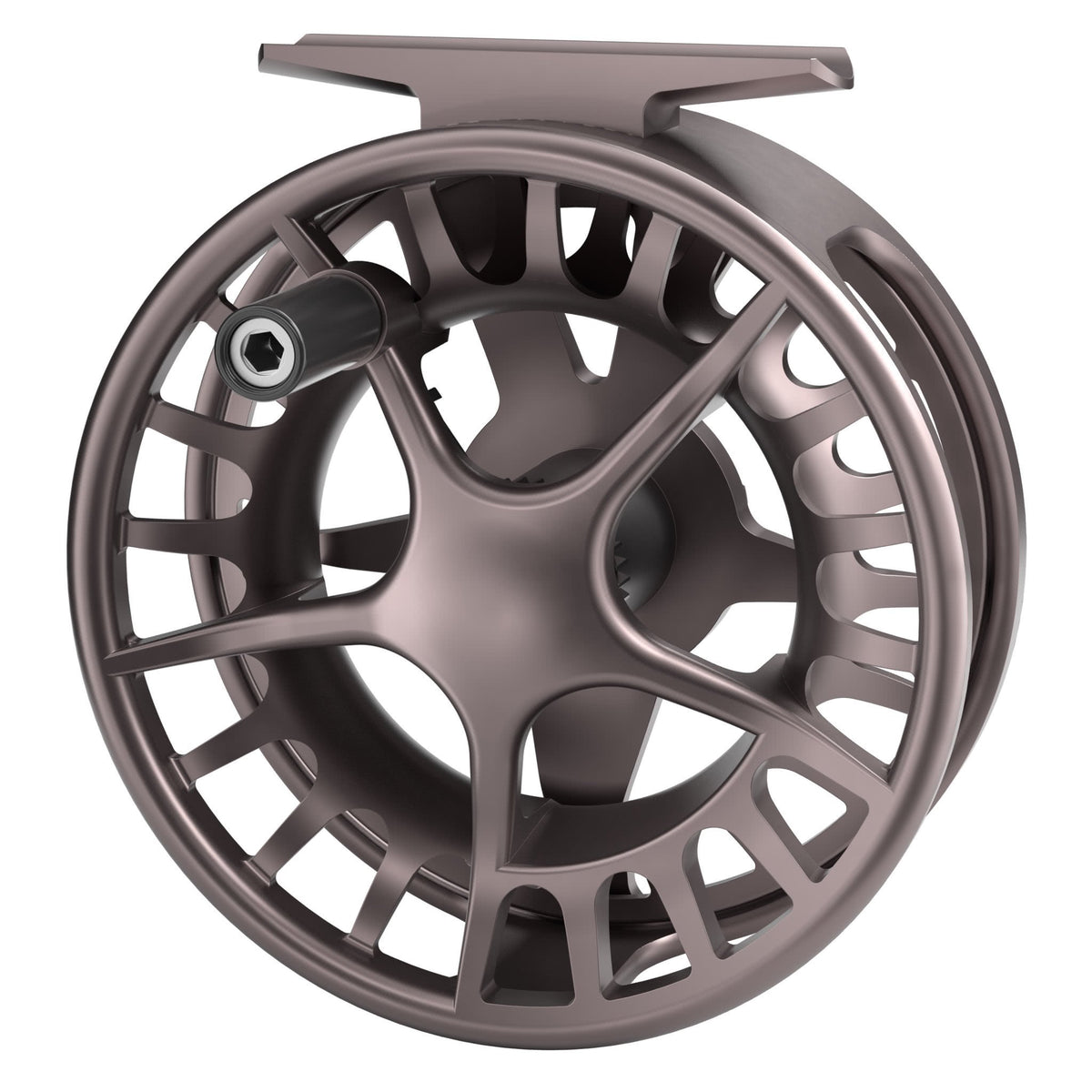 waterworks lamson remix fly reel smoke front