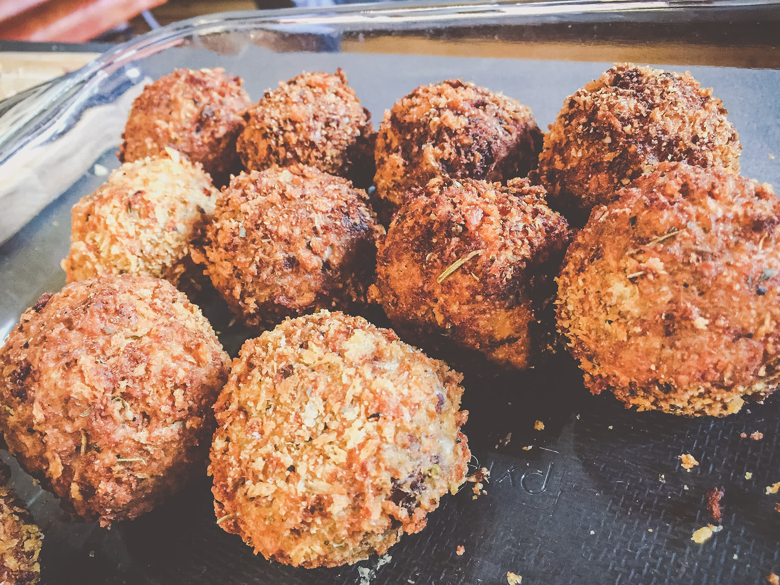 Venison Reuben Balls with Beer Cheese Sauce