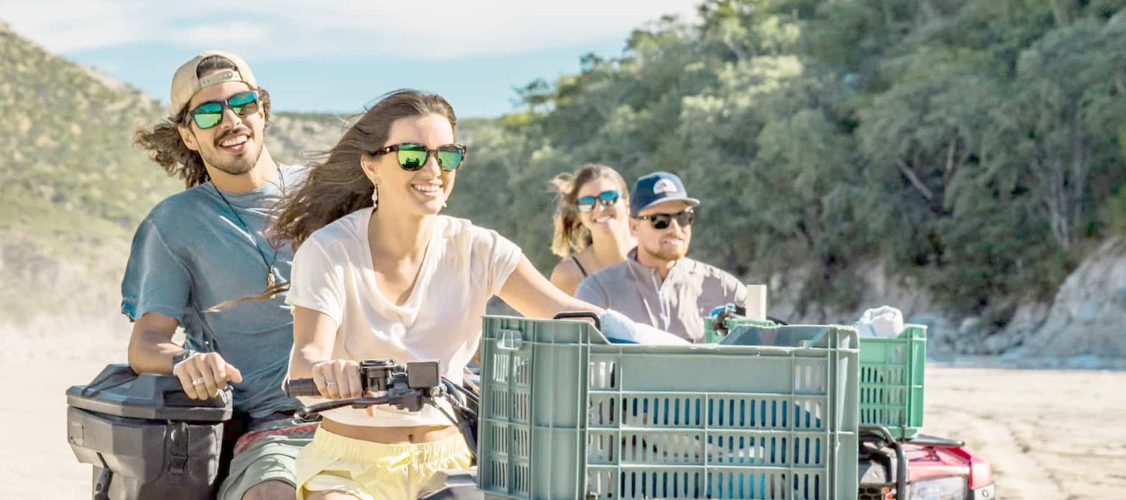 Costa Sunglasses in Colorado Riding on OHV