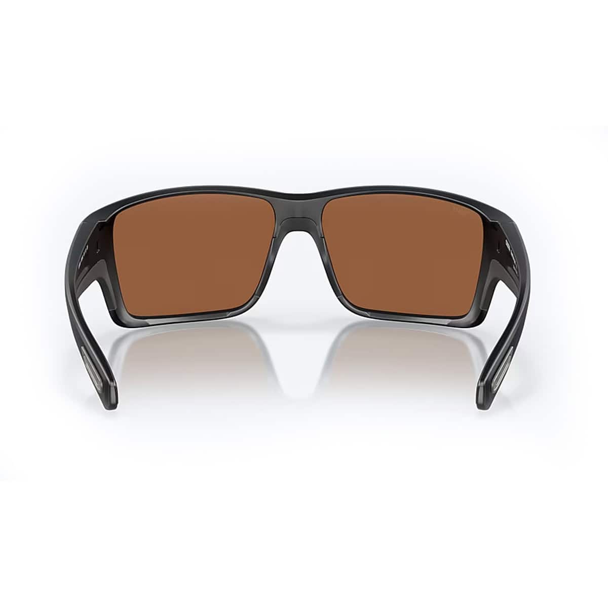 097963911177 Costa Reefton Pro Matte Black Frames Copper Silver Mirror 580p Lenses Polarized Mens Sunglasses Rear View