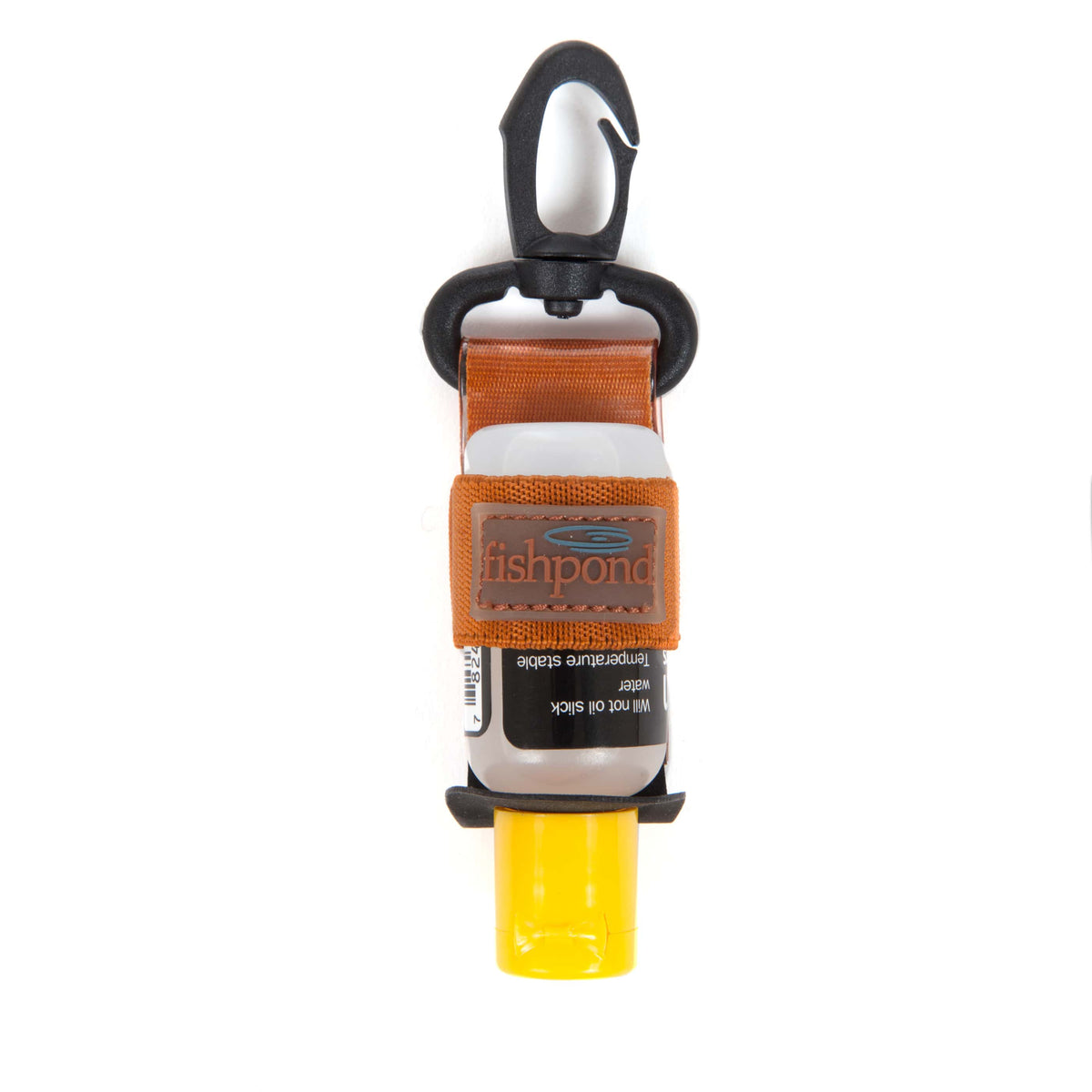 816332012341 FH CO Fishpond Floatant Bottle Holder Cutthroat Orange