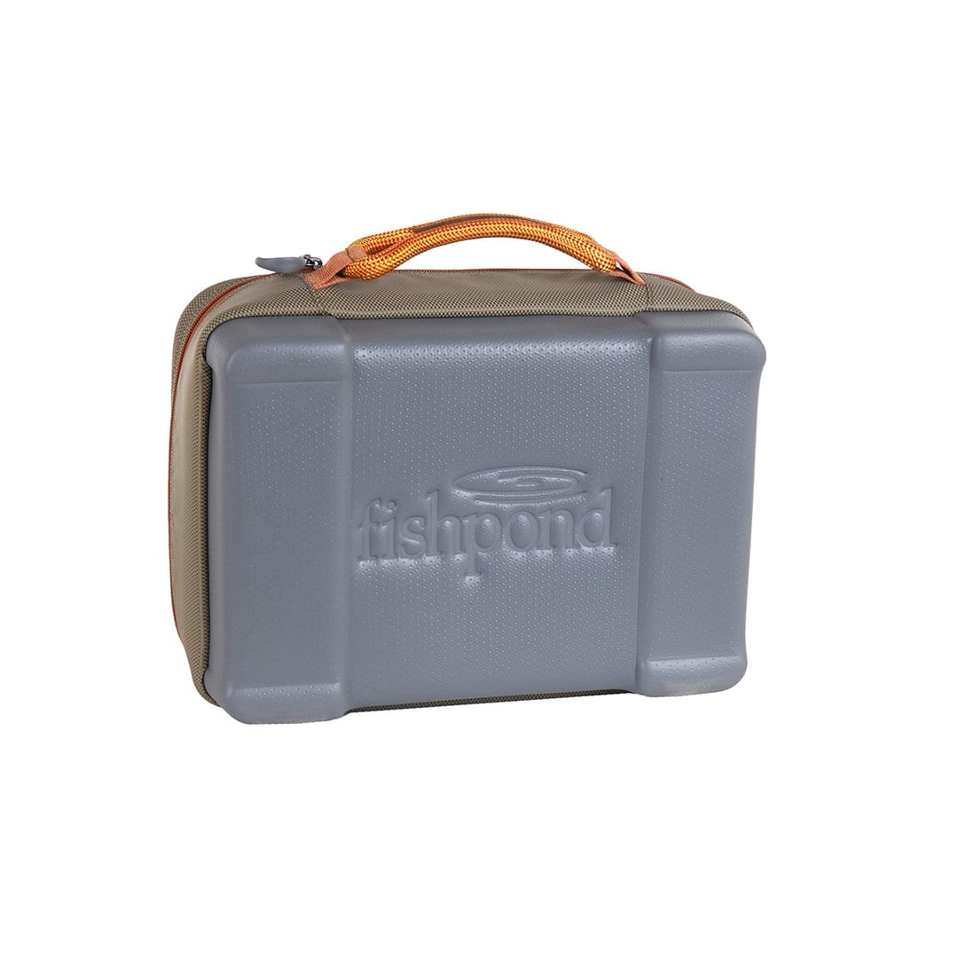 816332016752 New 2025 Fishpond Honcho Fly Fishing Reel Travel and Storage Case Molded Bottom