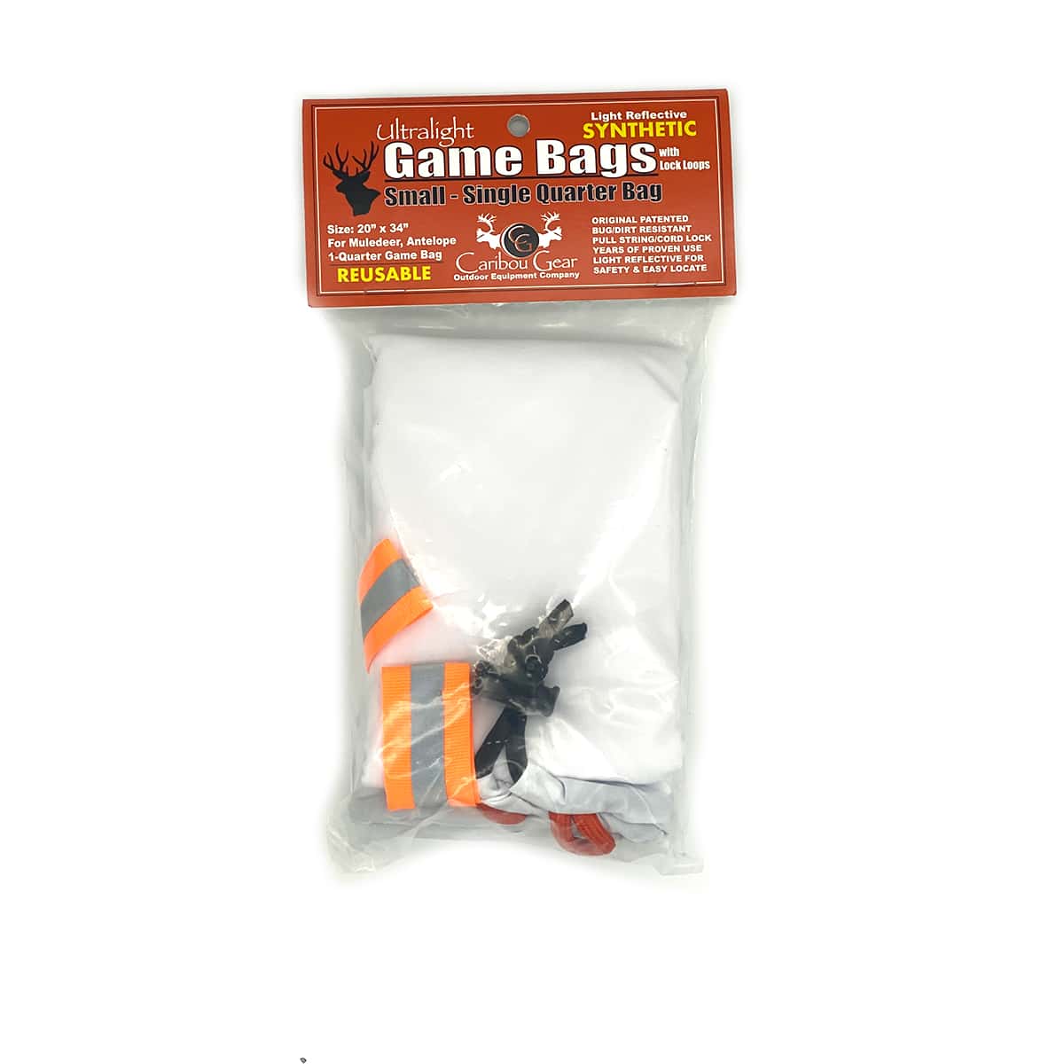 837654476451 Caribou Gear Game Bags Small Single Game Bag Front
