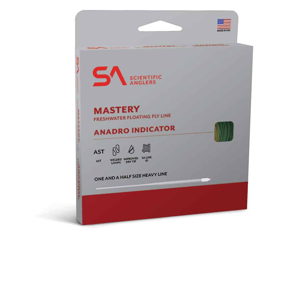840309123815 Scientific Anglers mastery anadro indicator fly line box