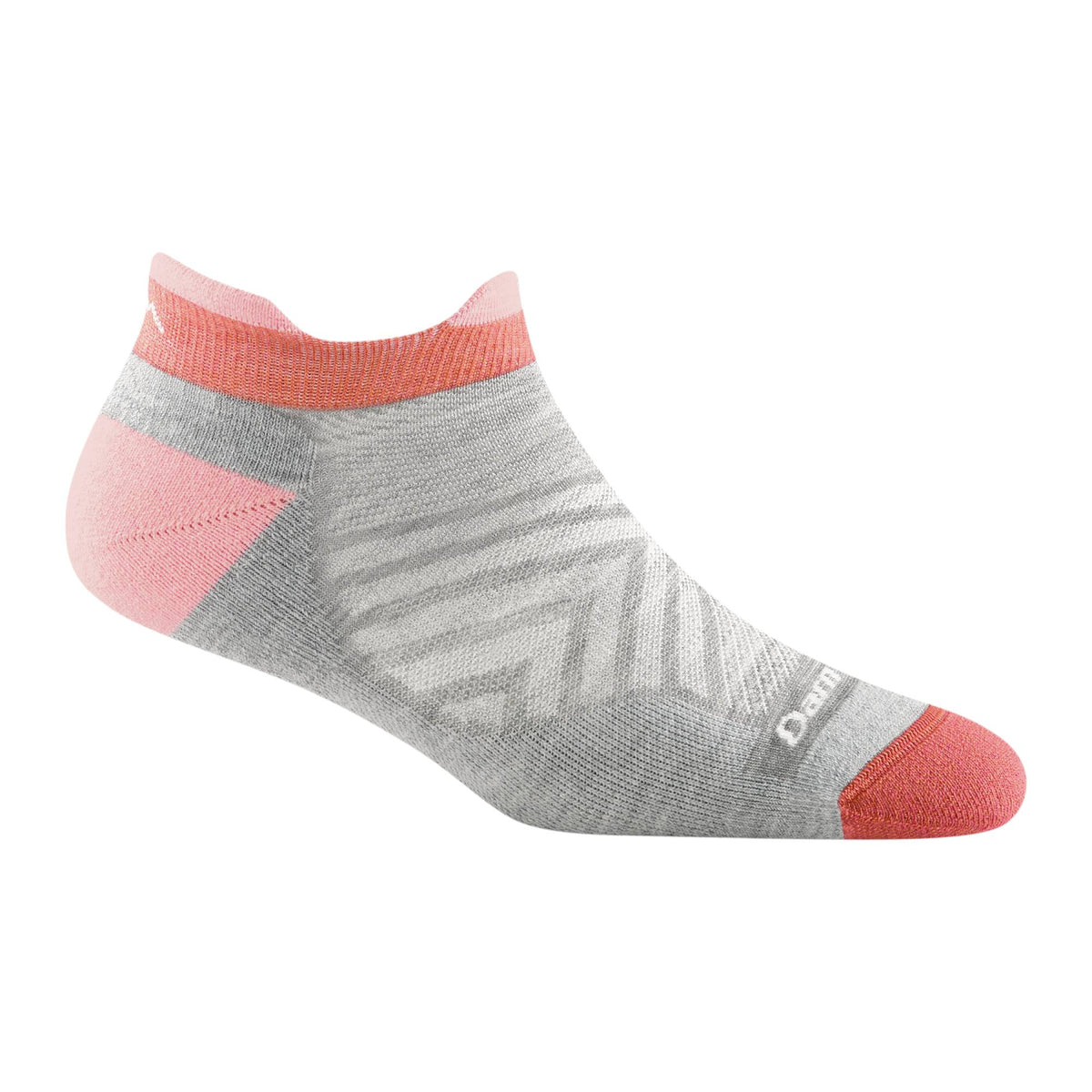 Darn Tough Womens Tab Ultra Lightweight Running Sock No Show w Cushion 1047 Ash