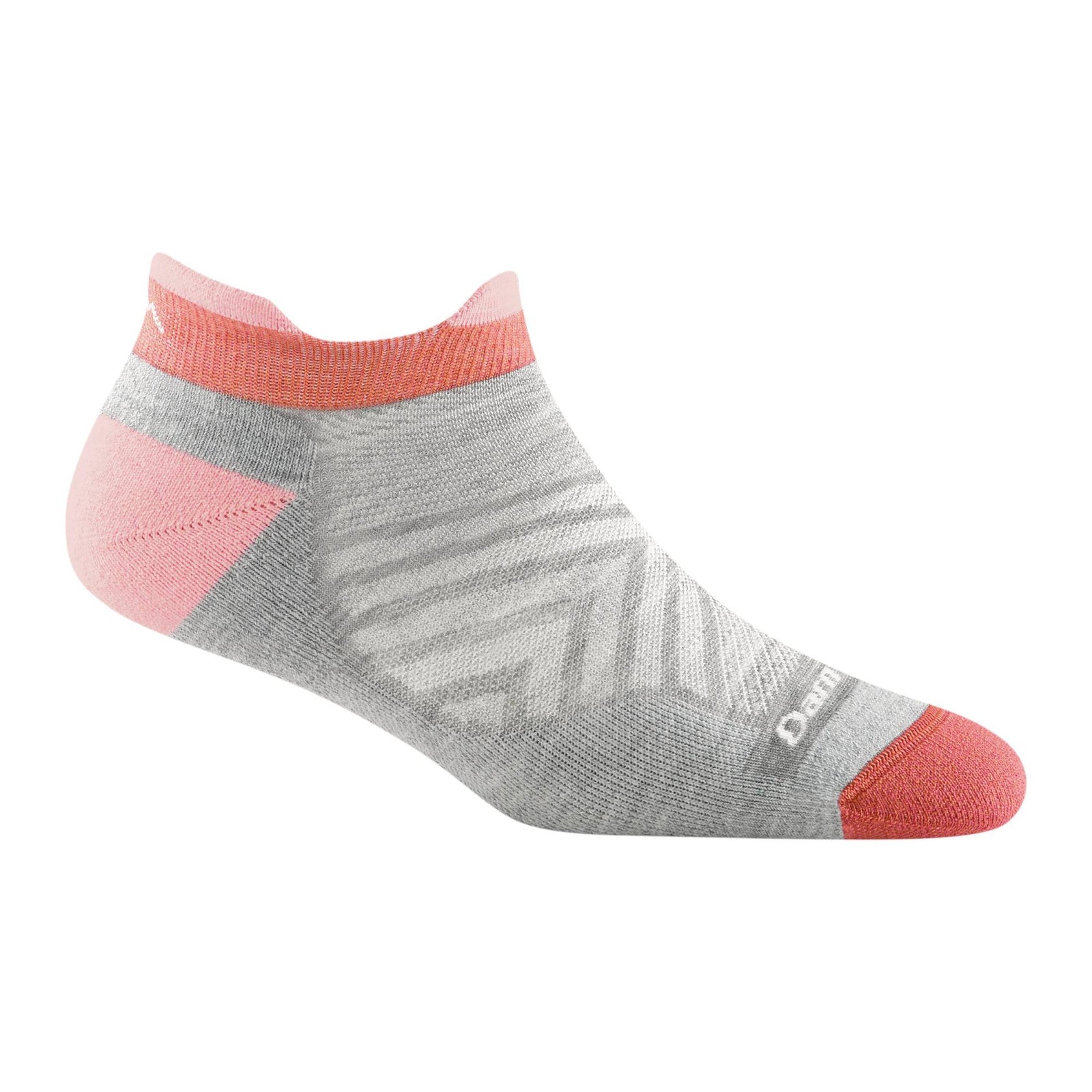 Darn Tough Womens Tab Ultra Lightweight Running Sock No Show w Cushion 1047 Ash
