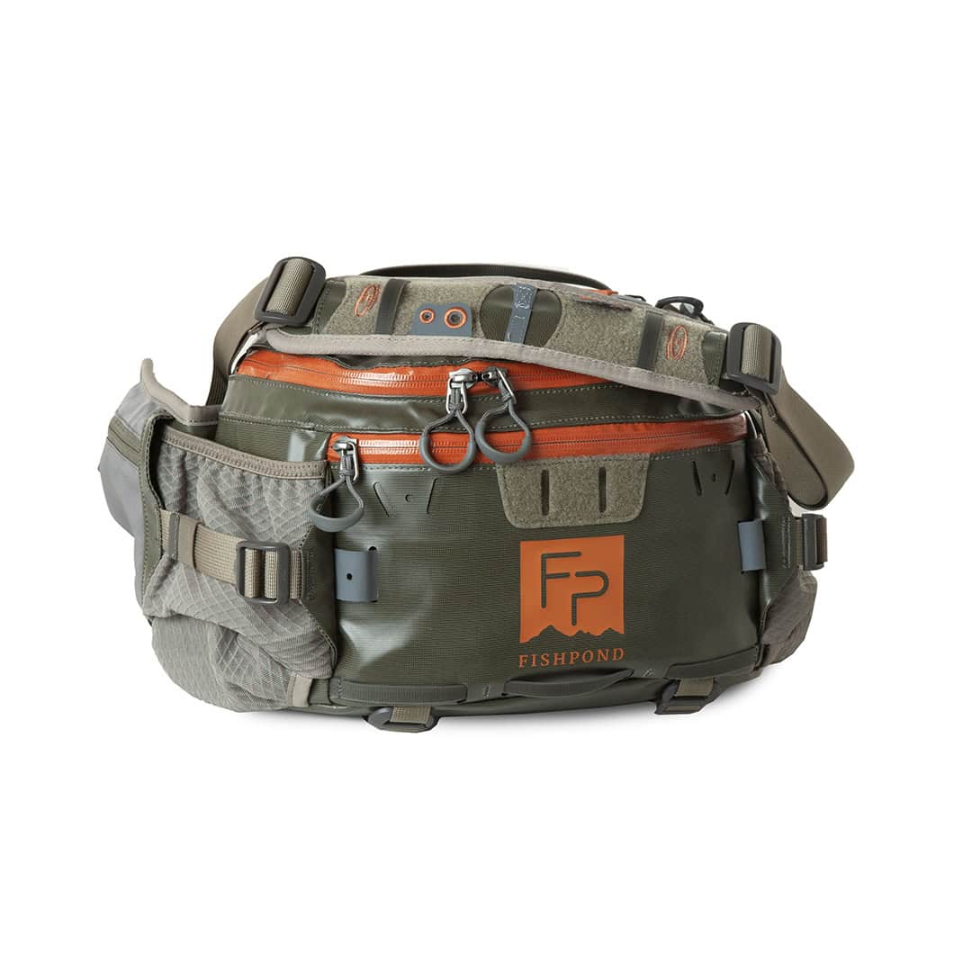 New 2025 816332016219 Fishpond Stormshadow Lumbar Pack Water Resistant Fly Fishing Waist Pack Front