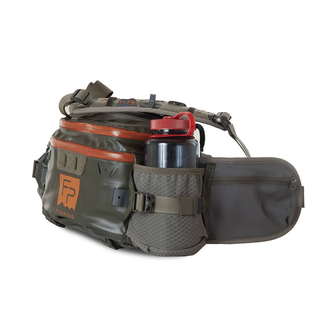 New 2025 816332016219 Fishpond Stormshadow Lumbar Pack Water Resistant Fly Fishing Waist Pack Side