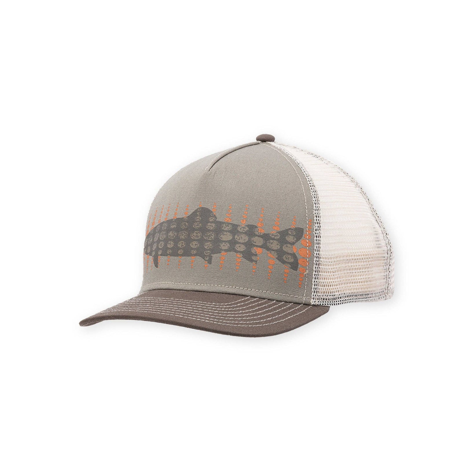 Pistil Designs - Basin Trucker Hat in Coffee Color