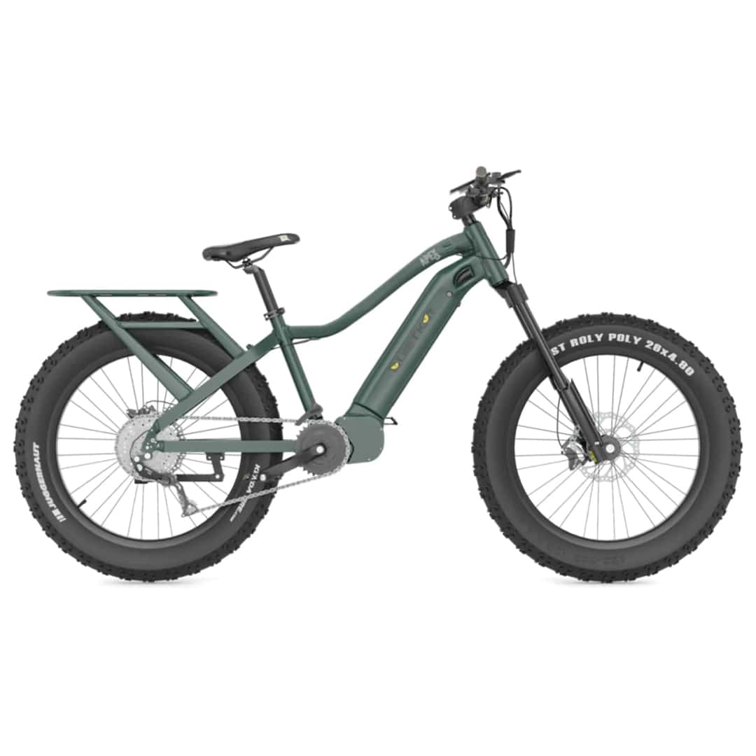 QuietKat Fat Tire Electric Mountain Bike Apex 2021 Side View 