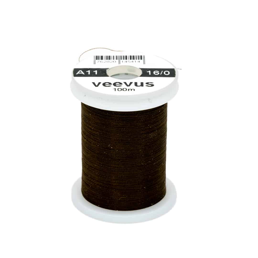 762820145414 A11 Veevus 16/0 Fly Tying Thread Brown