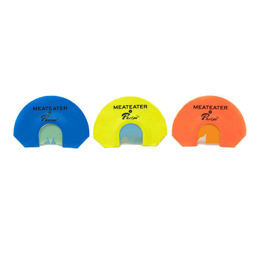 851182007543 meateater x phelps game calls turkey diaphragm call 3 pack