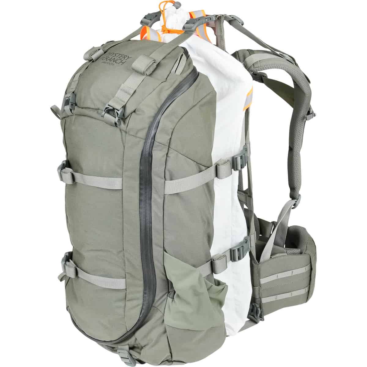 888564176825 110889 Mystery Ranch Sawtooth 45 Small Hunting Backpack Foliage Packout Mode