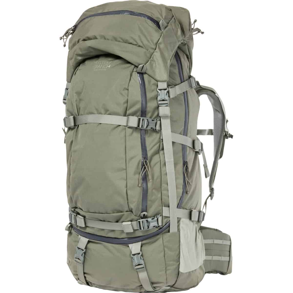 888564177044 Mystery Ranch Beartooth 80 Hunting Backpack Foliage 3 Quarter