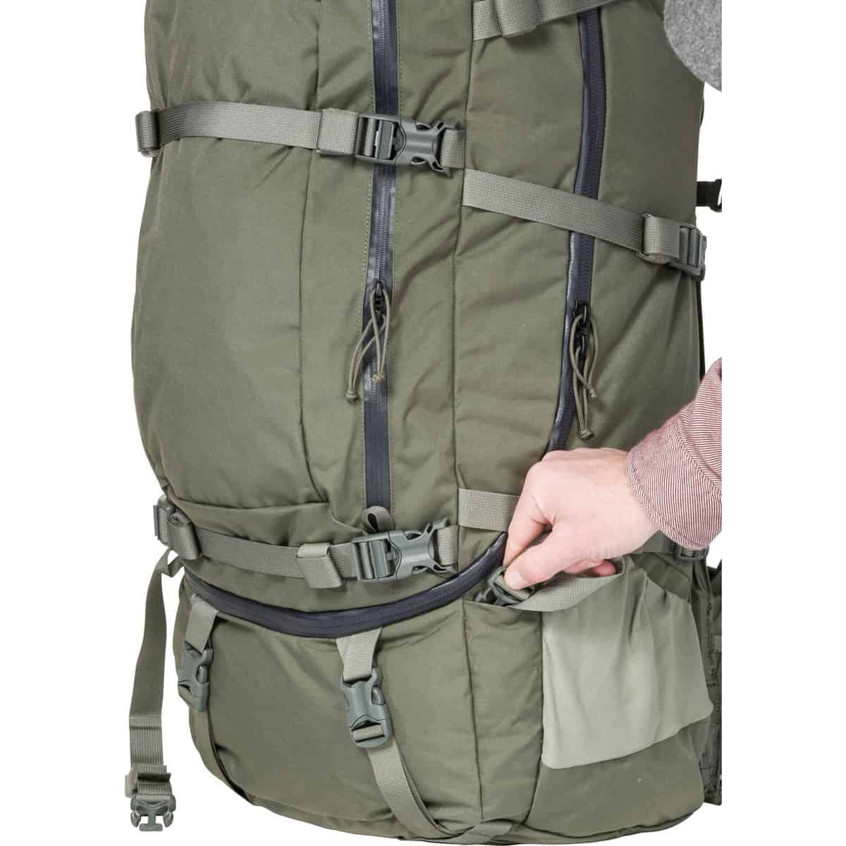 888564177044 Mystery Ranch Beartooth 80 Hunting Backpack Foliage Compression Storage