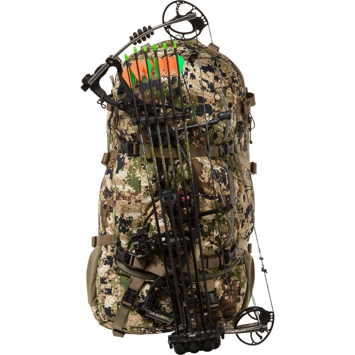 888564177044 Mystery Ranch Beartooth 80 Hunting Backpack Optifade Subalpine With Bow