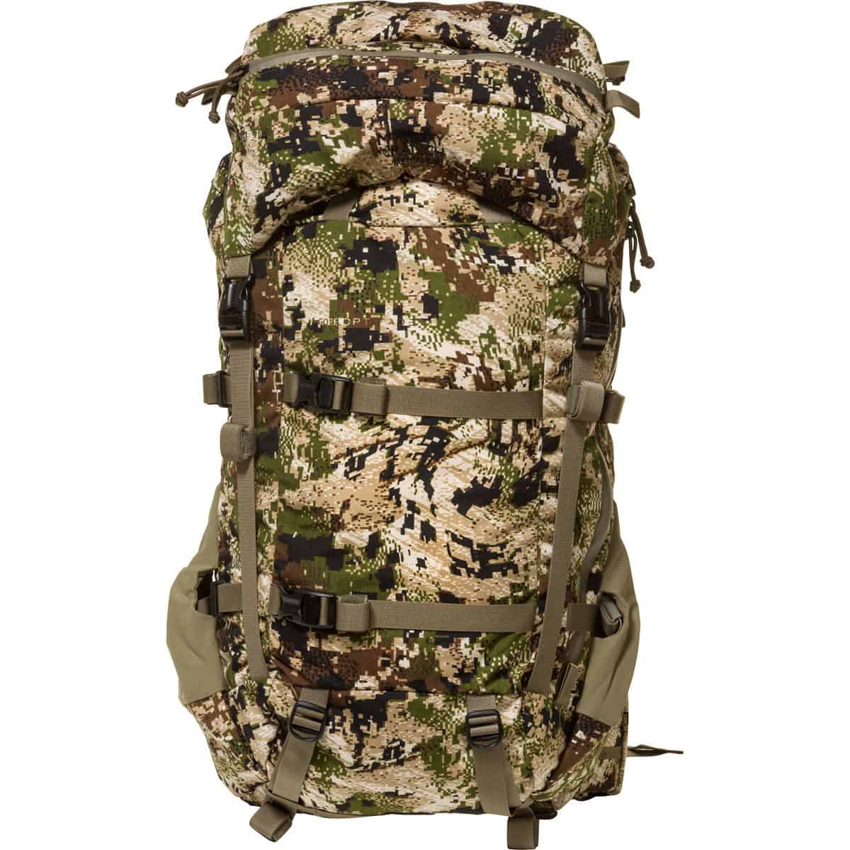 888564183137 112372 Mystery Ranch Metcalf 71L Hunting Backpack Optifade Subalpine Front