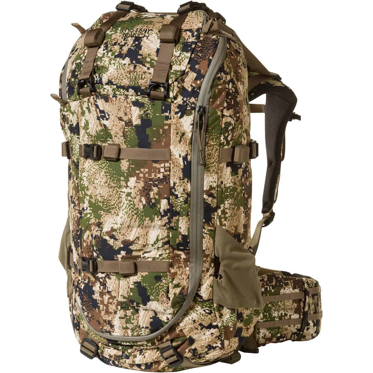 888564186343 110889 Mystery Ranch Sawtooth 45 Small Hunting Backpack optifade subalpine Hero