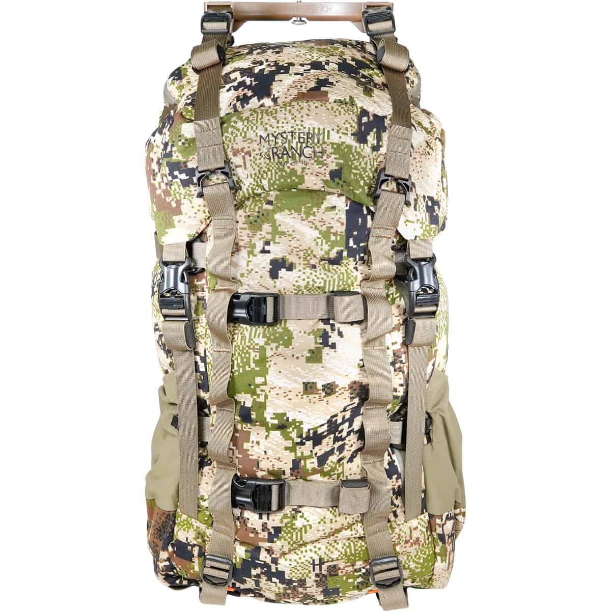 888564203477 112823 Mystery Ranch Men&#39;s Pop Up 40 Hunting Backpack Optifade Subalpine Front
