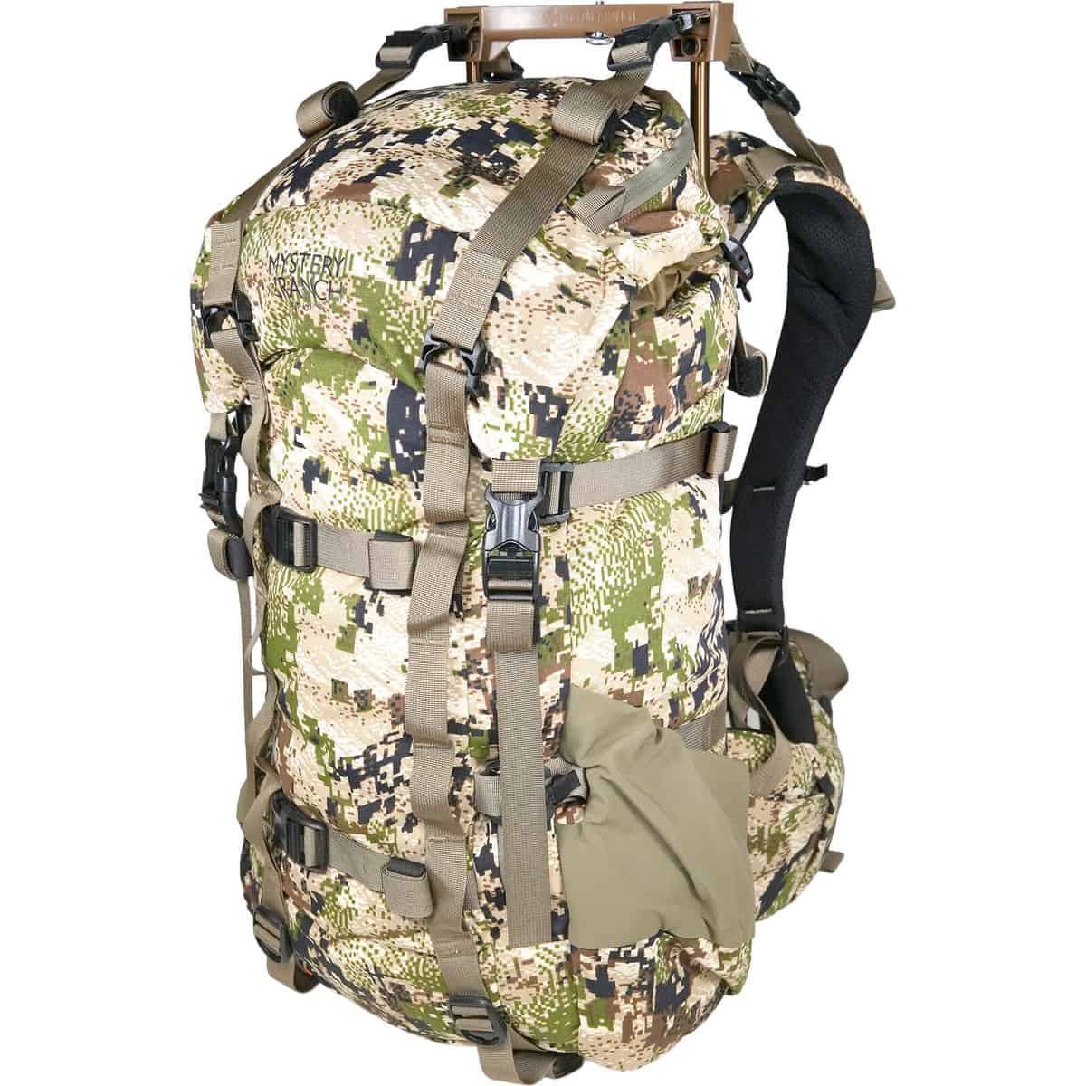 888564203477 112823 Mystery Ranch Men's Pop Up 40 Hunting Backpack Optifade Subalpine Hero