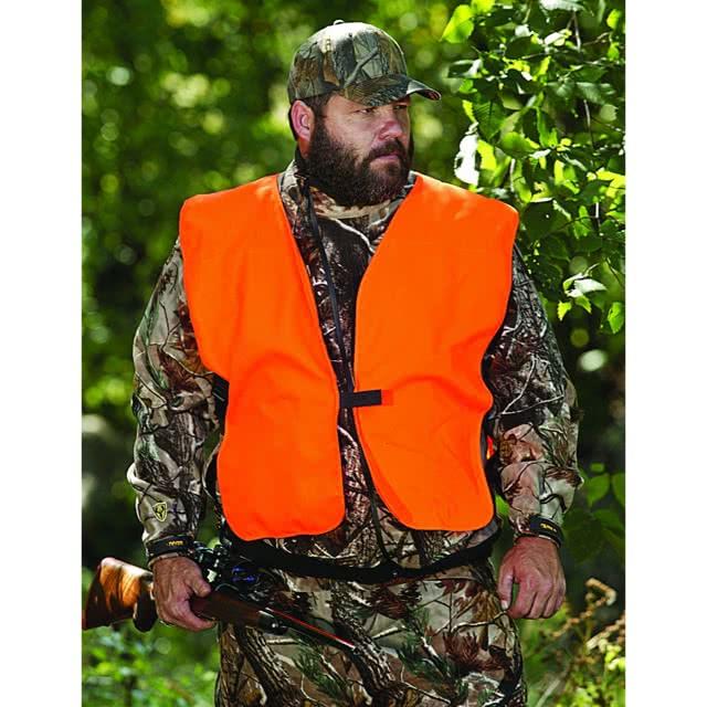 Allen Blaze Orange Hunting Vest In The Field