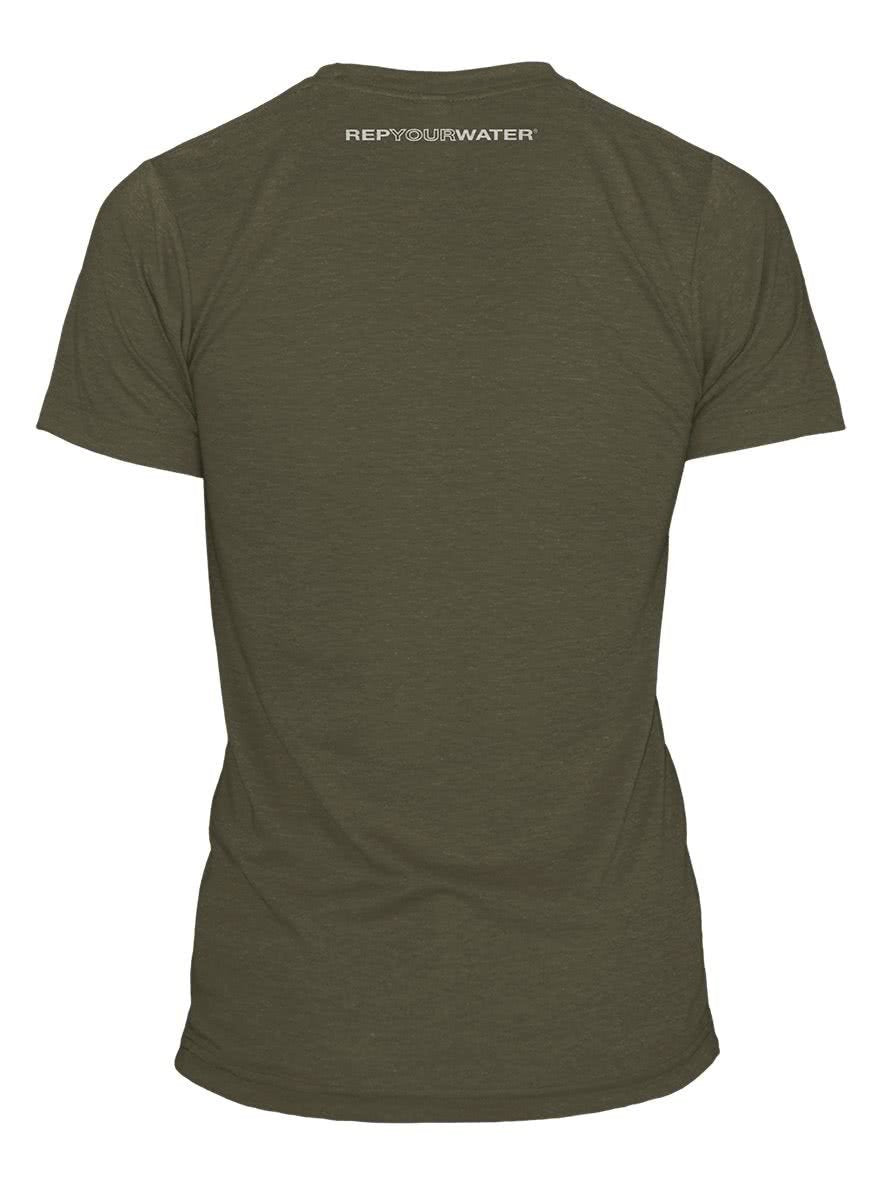 COCL91 RepYourWater Colorado Clarkii T-Shirt Green Back