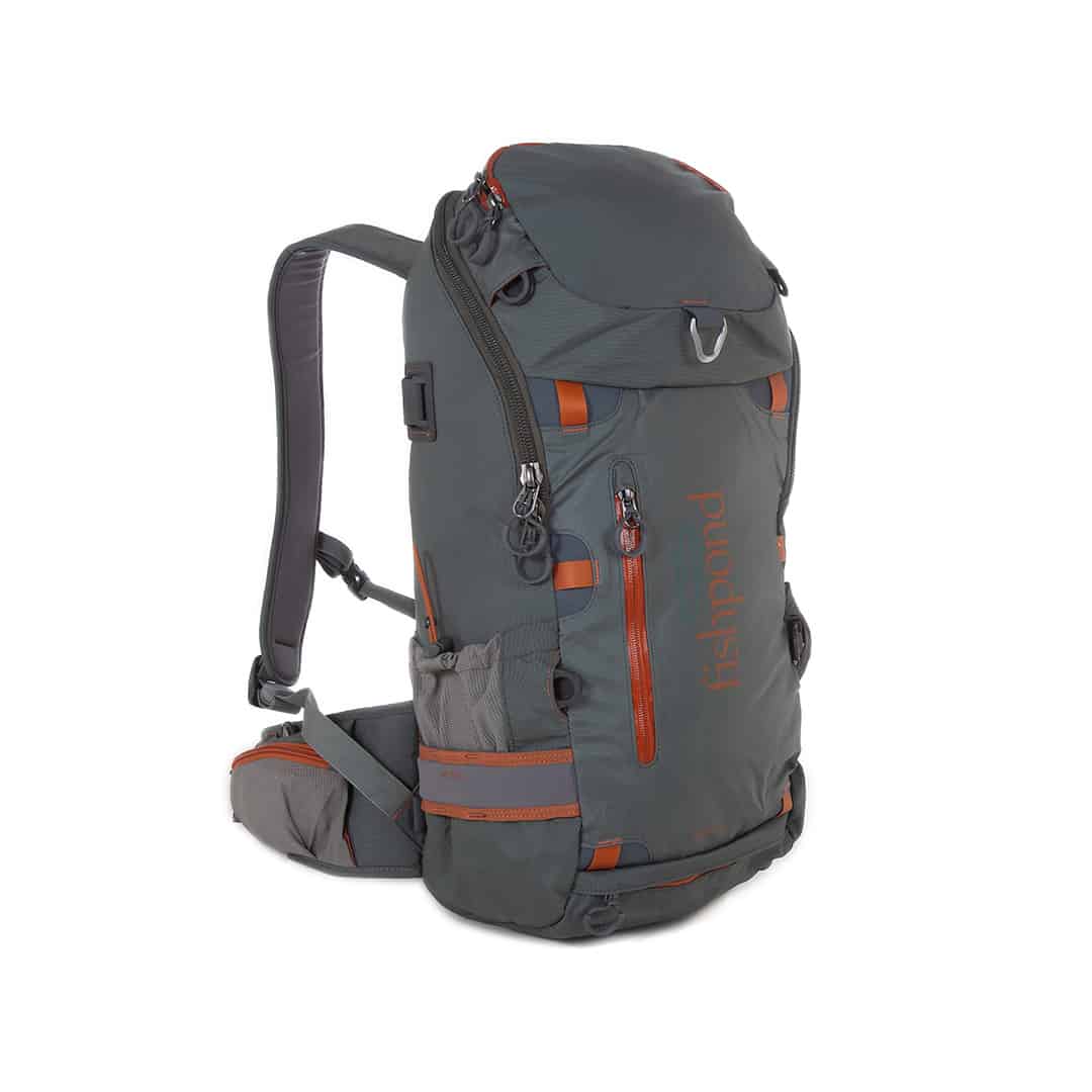 FHBP 816332014765 Fishpond Firehole Fishing and Travel Backpack Back