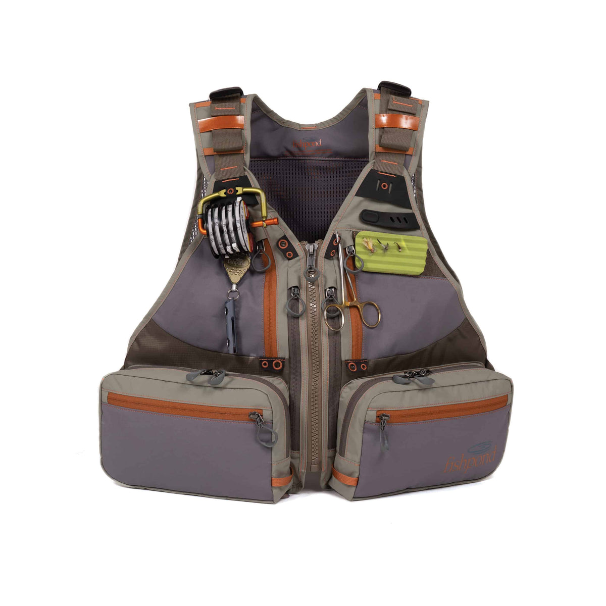 Fishpond Upstream Vest Mens Technical Fishing Vest Front Loaded With Accessories
