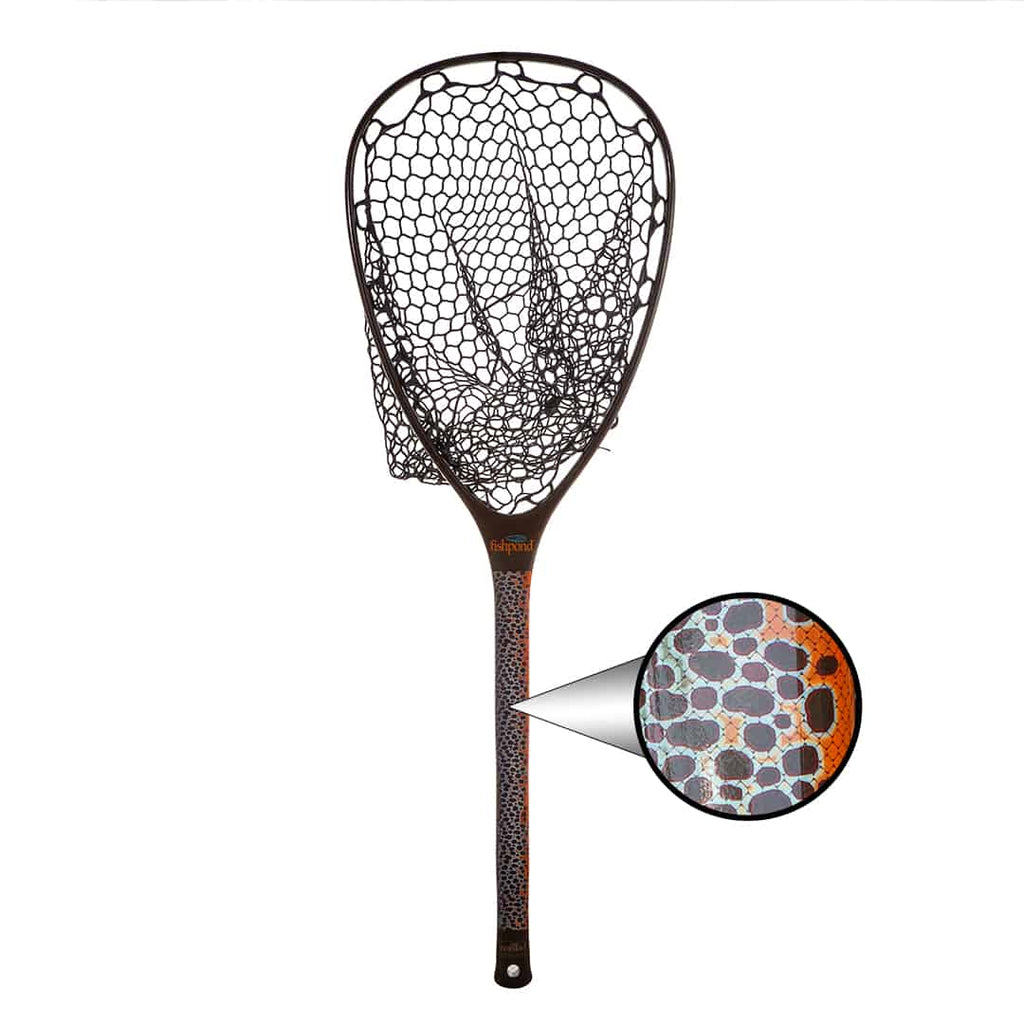 Fishpond Nomad Mid-Length Net - Brown Trout Slab Limited Edition