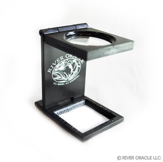 River Oracle Invertebrate Magnifier Hook Size Chart Standing