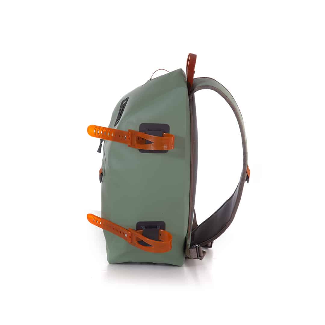 THS-EY 816332015113 fishpond thunderhead waterproof fly fishing sling pack eco yucca side 