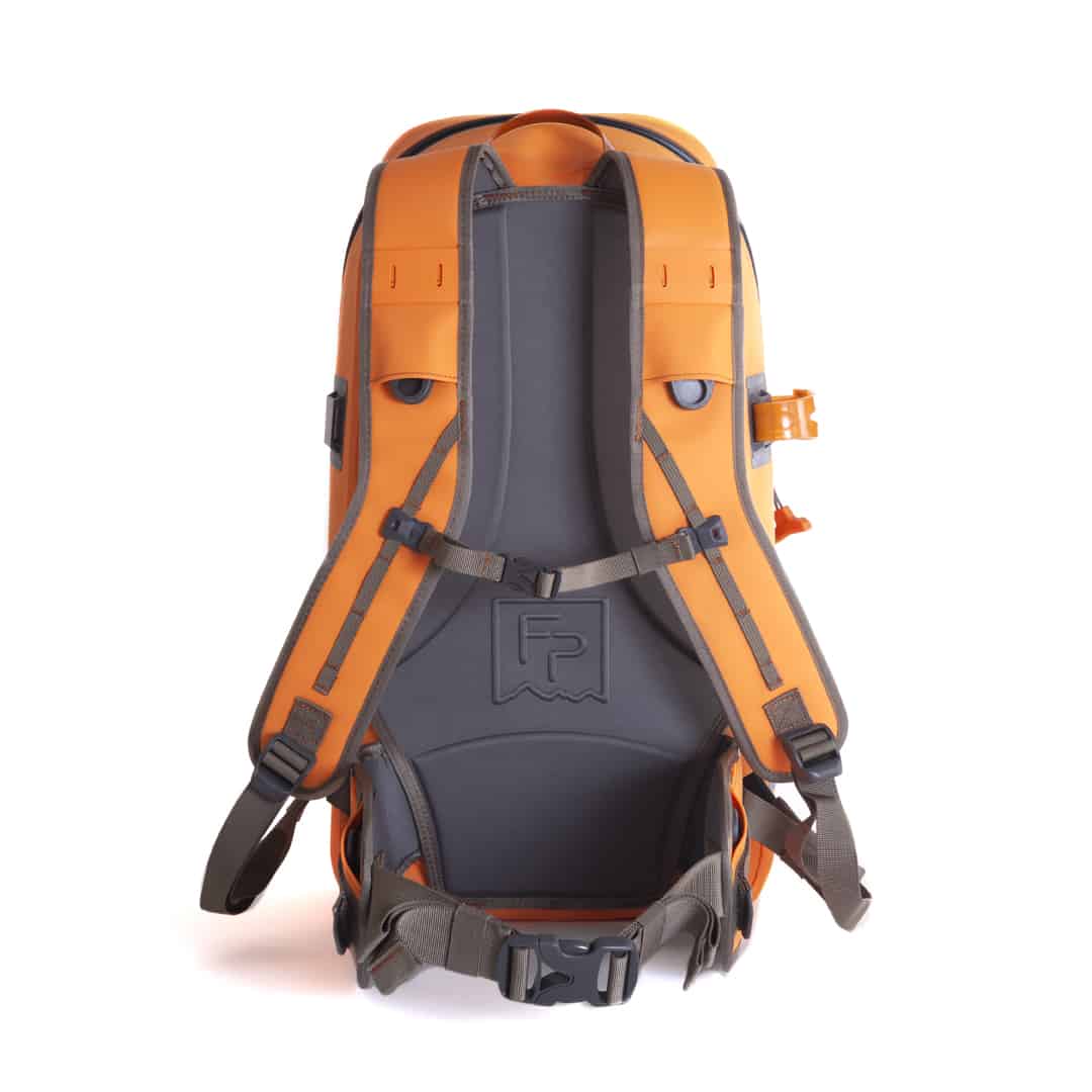 TSB-ECO 816332015175 fishpond thunderhead waterproof fly fishing backpack eco cutthroat orange back