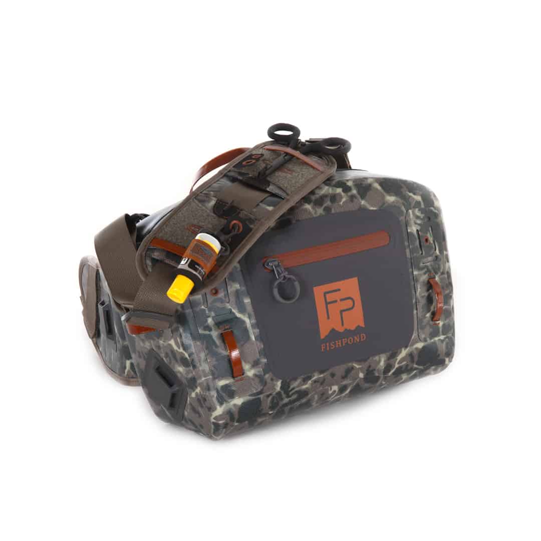 TSL-ES 816332015229 Fishpond Thunderhead Waterproof and Submersible Waist or Hip Pack Riverbed Camo