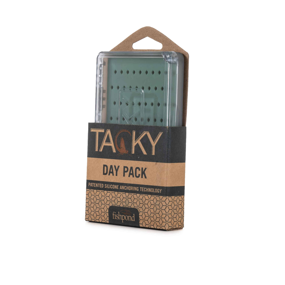 Tacky Day Pack Fly Box Single Sided Fly Box With Silicone Storage Package