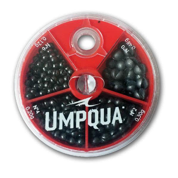 Umpqua 4 Way Split Shot Assortment