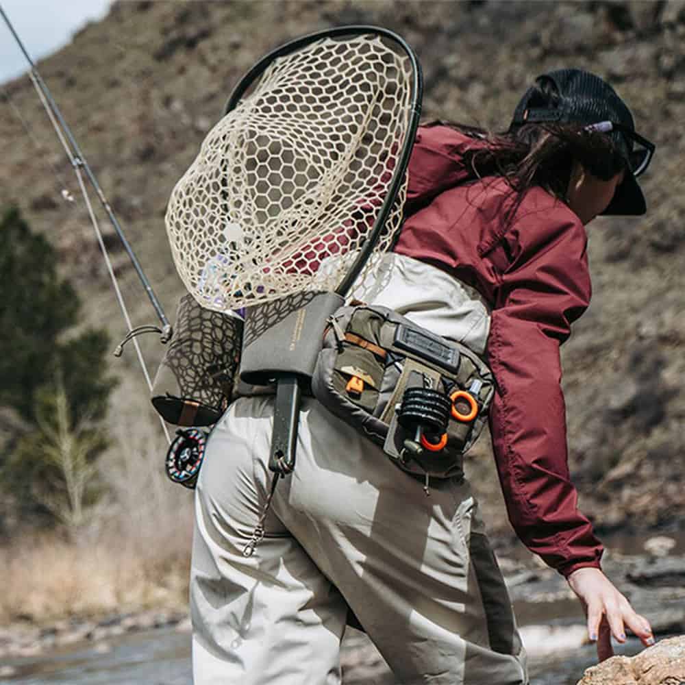 Umpqua ZS2 Wader Fly Fishing Belt Loaded On The Water