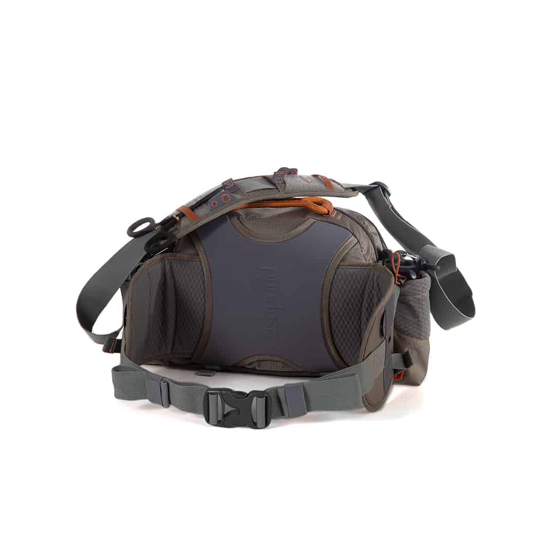 WPGP 816332014949 Fishpond Waterdance Pro Guide Sized Waist Fly Fishing Pack Driftwood Back