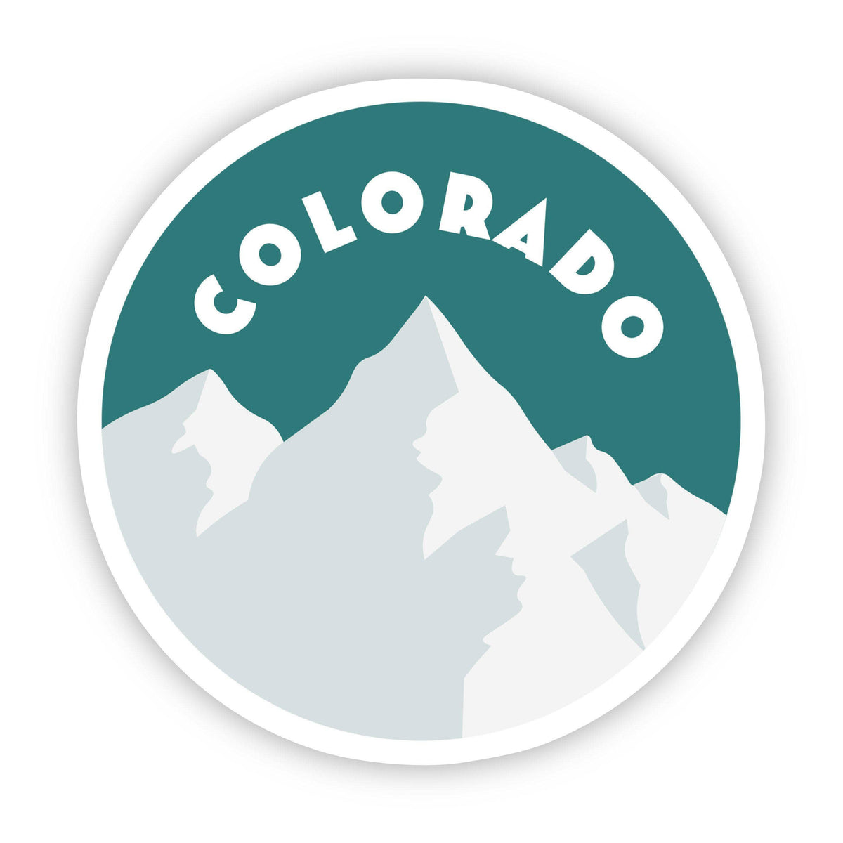 Big Moods - Colorado Mountains Sticker