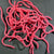 casters squirmito the original squiggly worm squirmy worm material blood worm 22