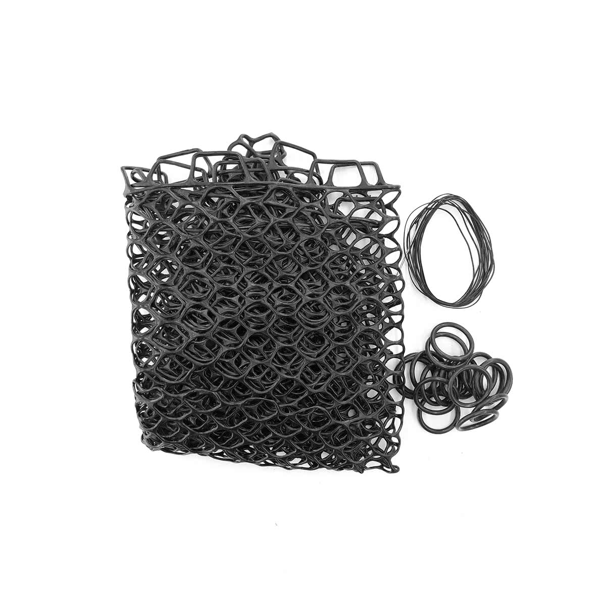 fishpond nomad replacement rubber net 19 inch black large