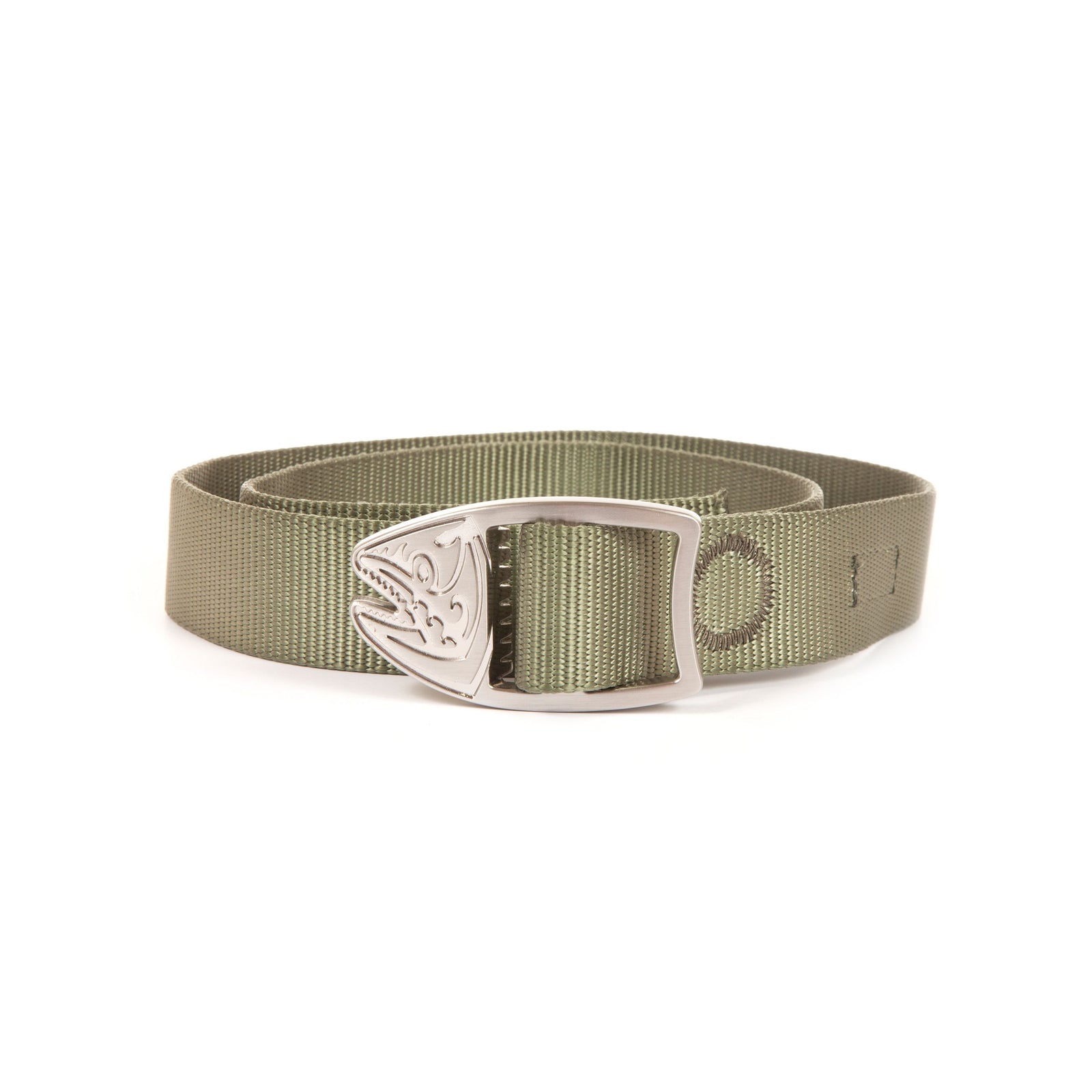 fishpond trucha webbing belt sage green fishpond belt