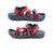 fliprocks ultimate sandal red